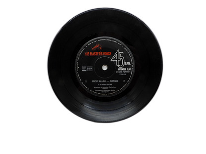 Adamo Inch' Allah 45 Rpm Ep Vinyl Record His Master's Voice