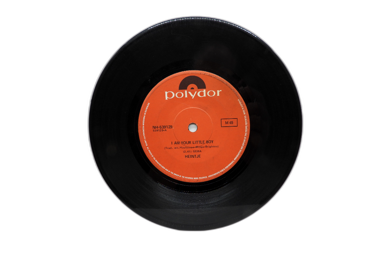 Heintje I Am Your Little Boy / Two Little Stars 45 Rpm Vinyl Polydor