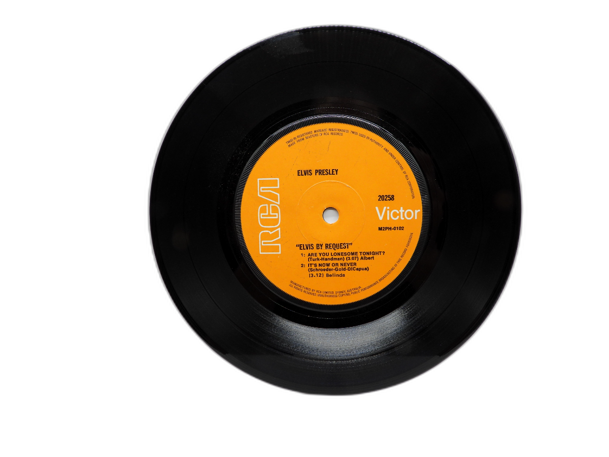 Elvis Presley Rca Victor 20258 By Request 45 Rpm Vinyl Record