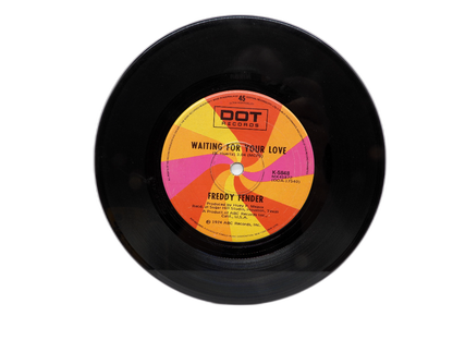 Freddy Fender Before the Next Teardrop Falls 45 Rpm Vinyl Single Dot Records