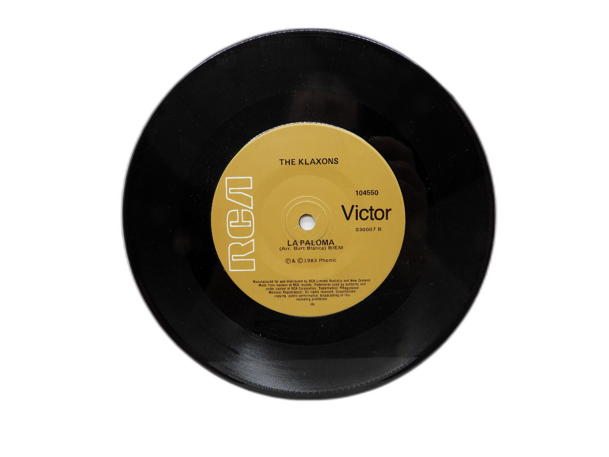 The Klaxons La Paloma / Clap Sound 7" Vinyl Rca Victor