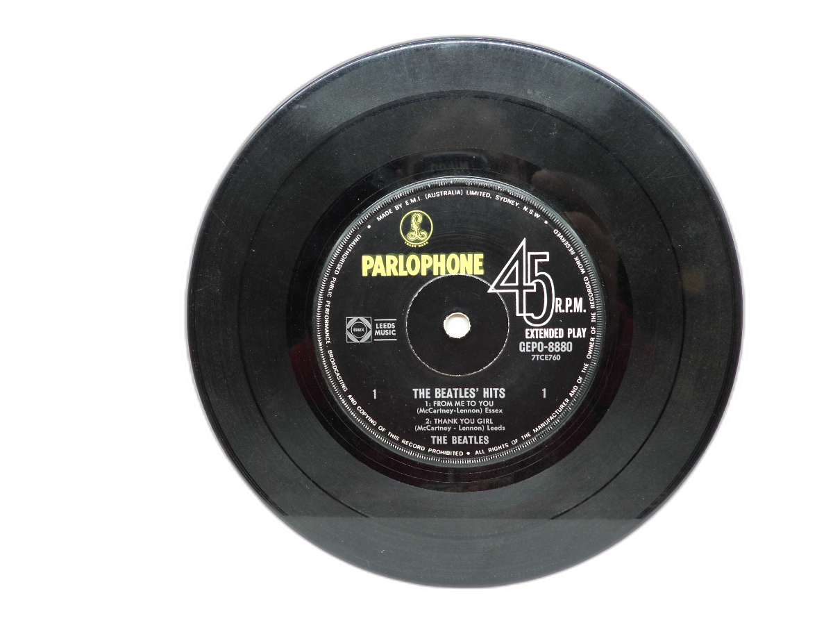 The Beatles Hits 45 Rpm Extended Play Vinyl Parlophone Gepo 8880