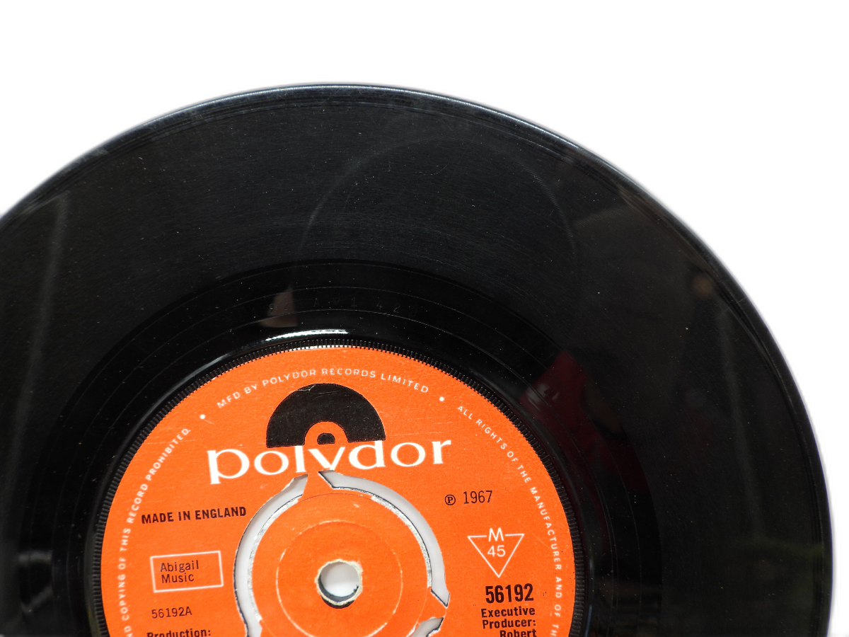Bee Gees Massachusetts Barker of the U.f.o. 7" Vinyl Single Polydor 56192