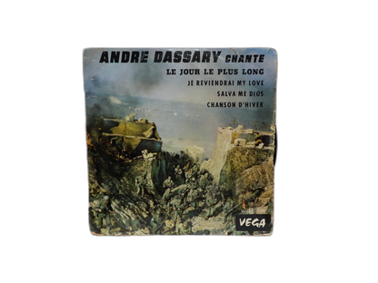 Andre Dassary Le Jour Le Plus Long 45 Rpm Vinyl Record Vega