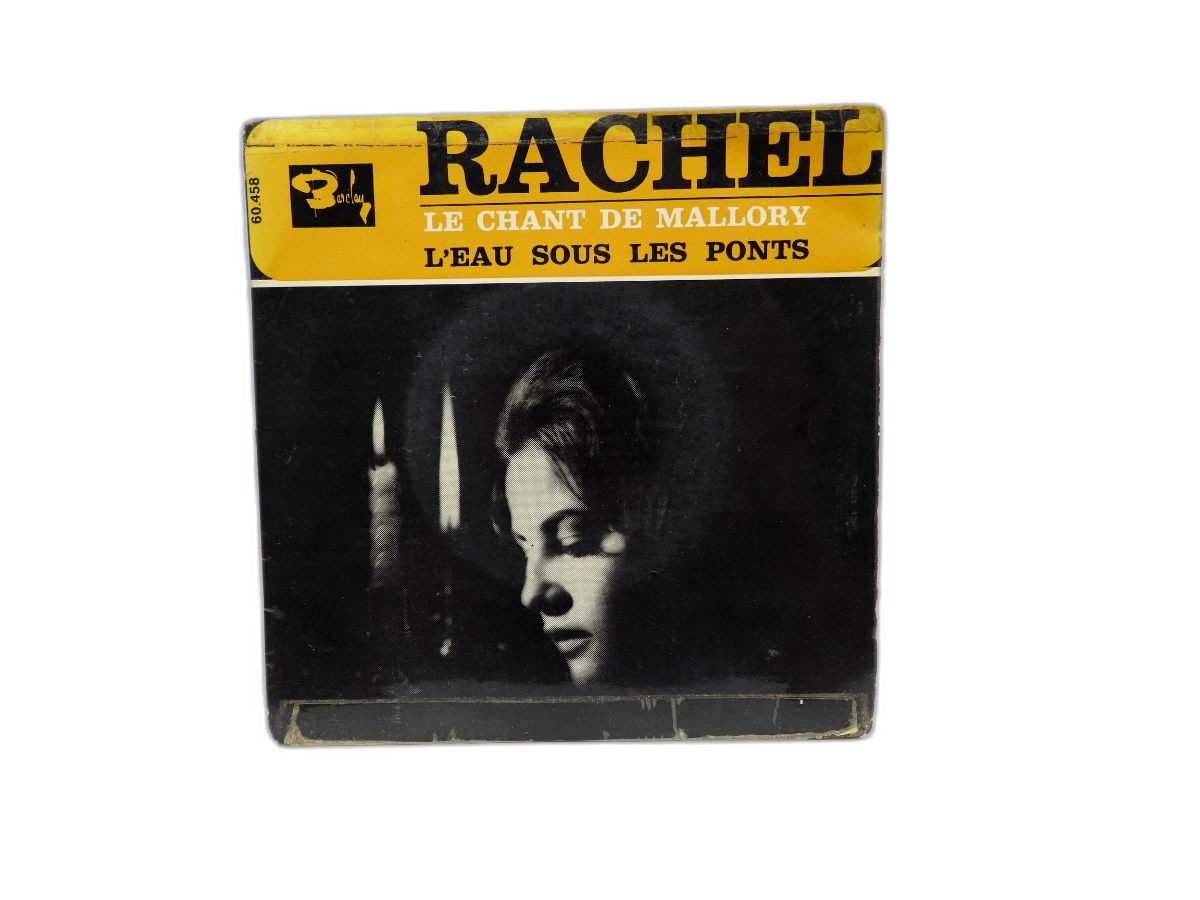 Rachel Le Chant De Mallory / L'eau Sous Les Ponts 45 Rpm Vinyl Record Barclay