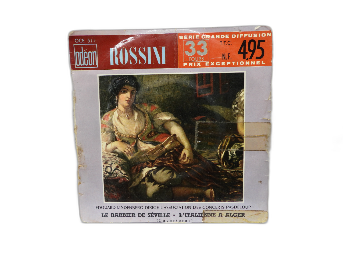 Rossini Le Barbier De Séville / L'italienne À Alger 33 Rpm Vinyl Record Odéon