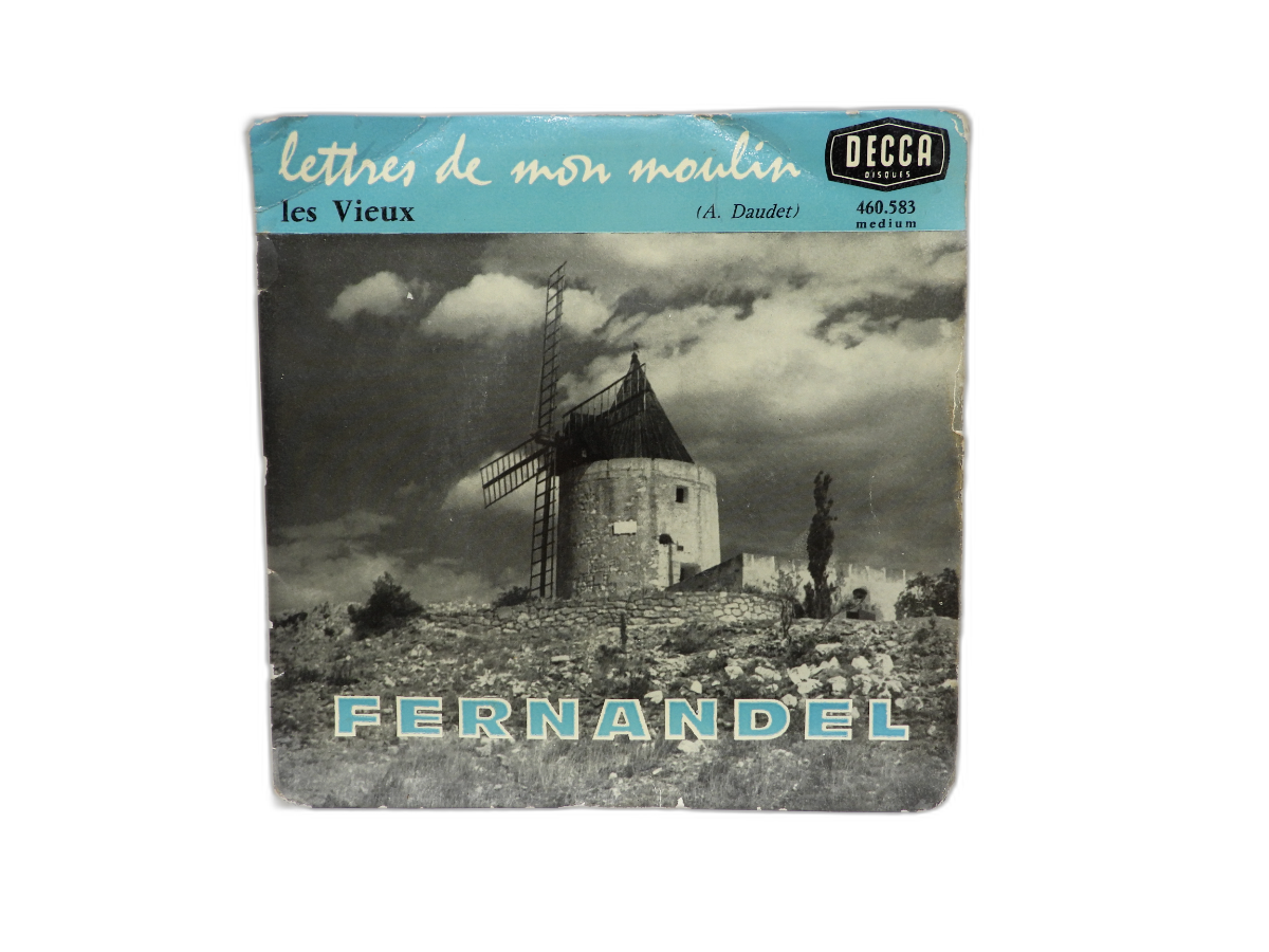 Fernandel Les Vieux Lettres De Mon Moulin Vinyl Record Decca