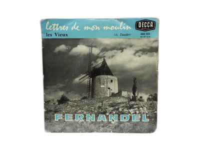 Fernandel Les Vieux Lettres De Mon Moulin Vinyl Record Decca
