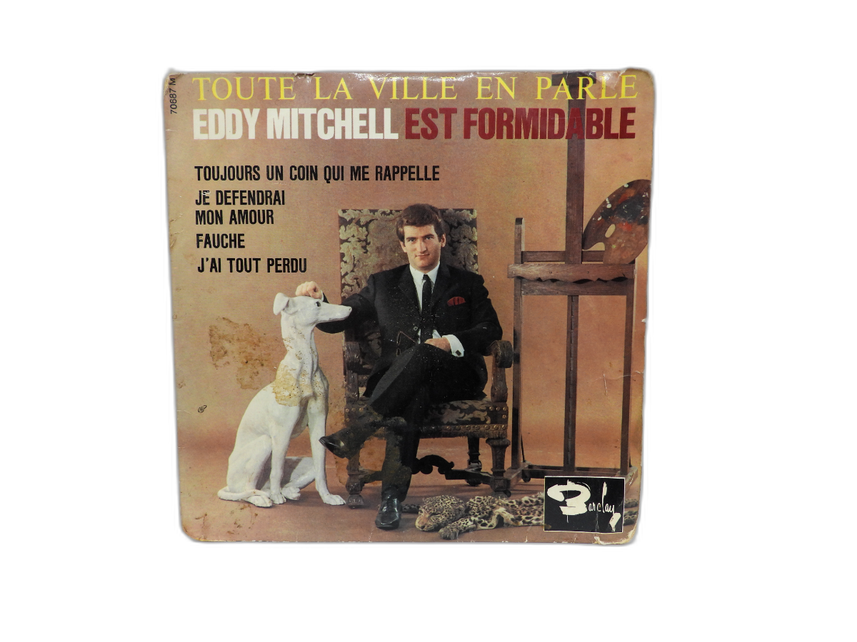 Eddy Mitchell Est Formidable 45 Ep Barclay 70687