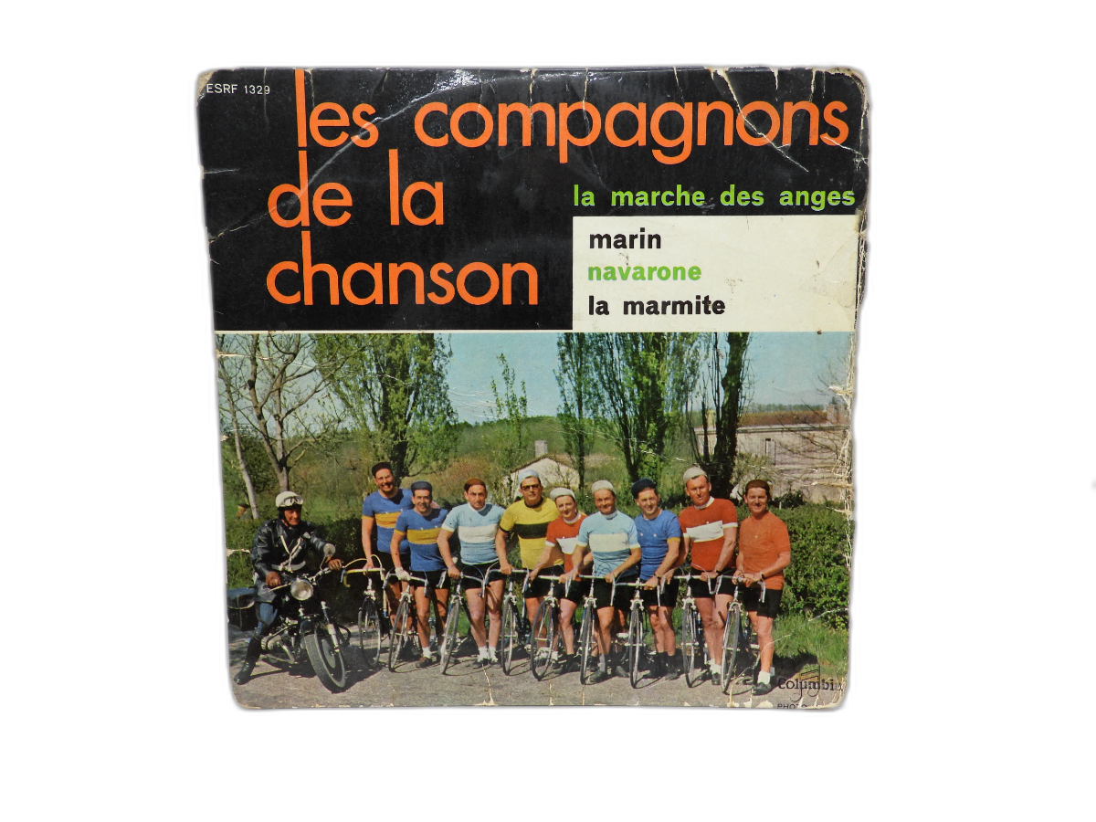 Les Compagnons De La Chanson 45 Rpm Vinyl Record Columbia Esrf 1329