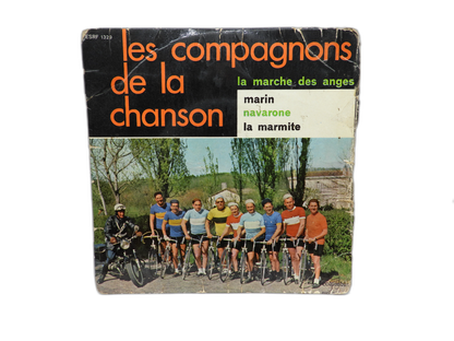 Les Compagnons De La Chanson 45 Rpm Vinyl Record Columbia Esrf 1329