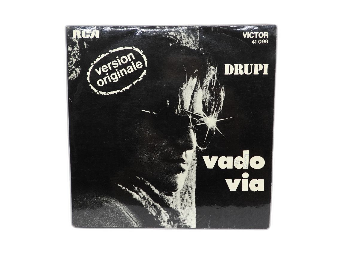 Vado Via 7 Inch Vinyl 45 Rpm By Drupi Rca Victor