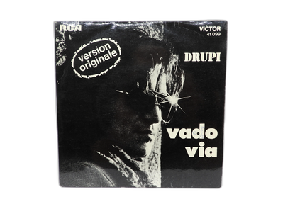 Vado Via 7 Inch Vinyl 45 Rpm By Drupi Rca Victor