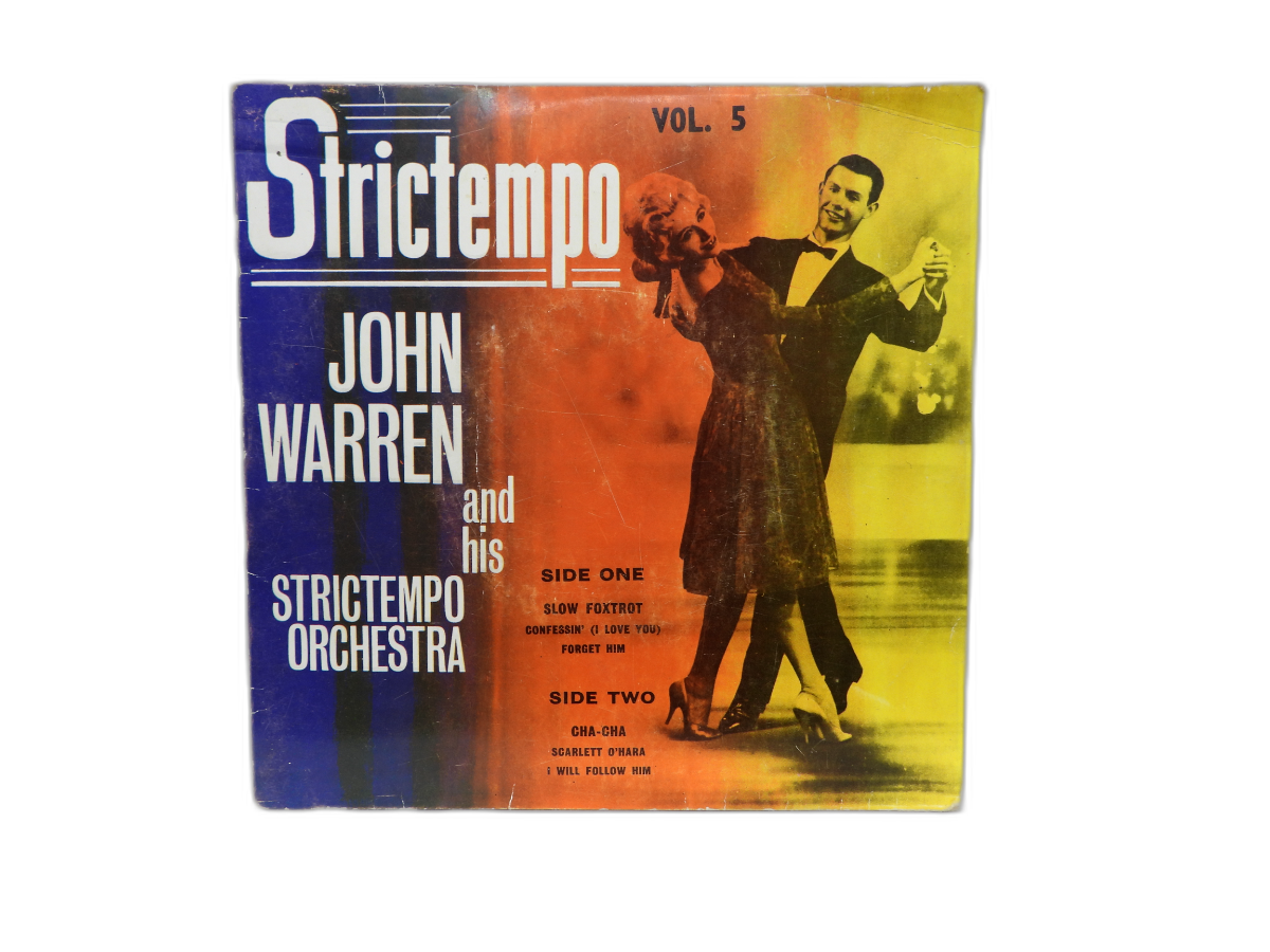 Strictempo Vol. 5 John Warren Orchestra Vinyl Record Astor