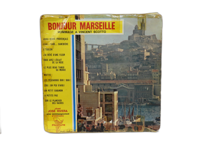 Bonjour Marseille Hommage a Vincent Scotto Vinyl Record 45 Rpm Trianon