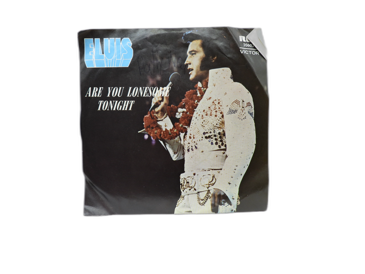 Elvis Presley Are You Lonesome Tonight 7" 45 Rpm Vinyl Single Rca Victor