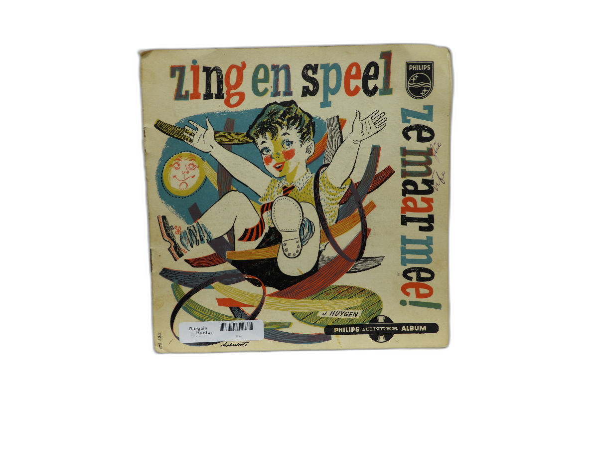 Philips Zing En Speel Ze Maar Mee! Kinder Album 45 Rpm Record
