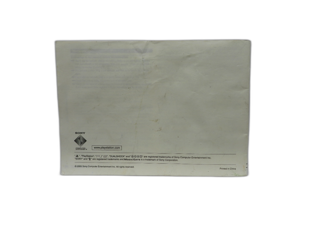PlayStation 2 Instruction Manual Scph 75002 Scph 75003 Sony Game