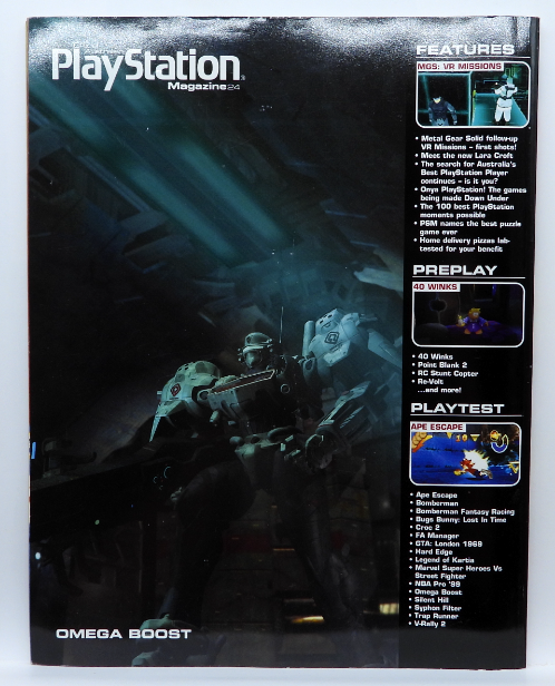 Official Australian Playstation Magazine Issue 24 Game