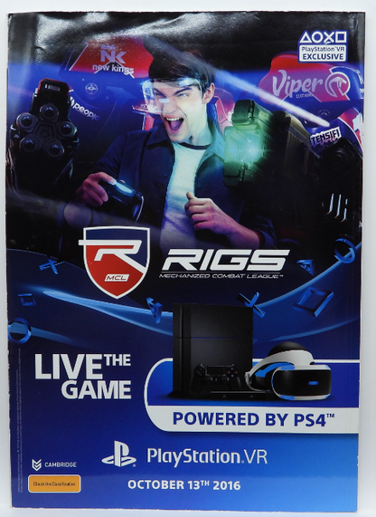 Rigs Mechanized Combat League Playstation Vr Magazine Game