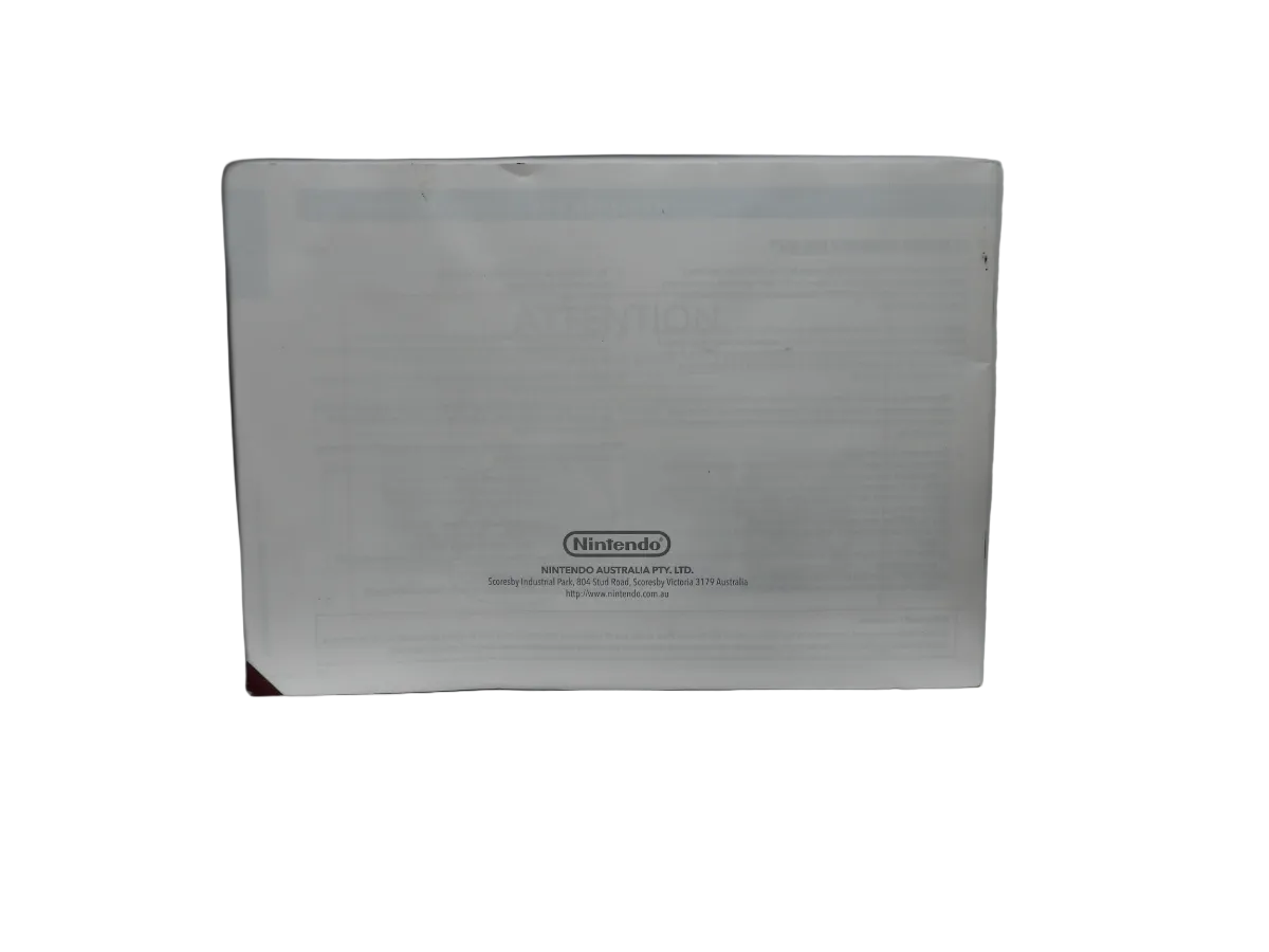 Nintendo Wii Operations Manual and Setup Guide Game