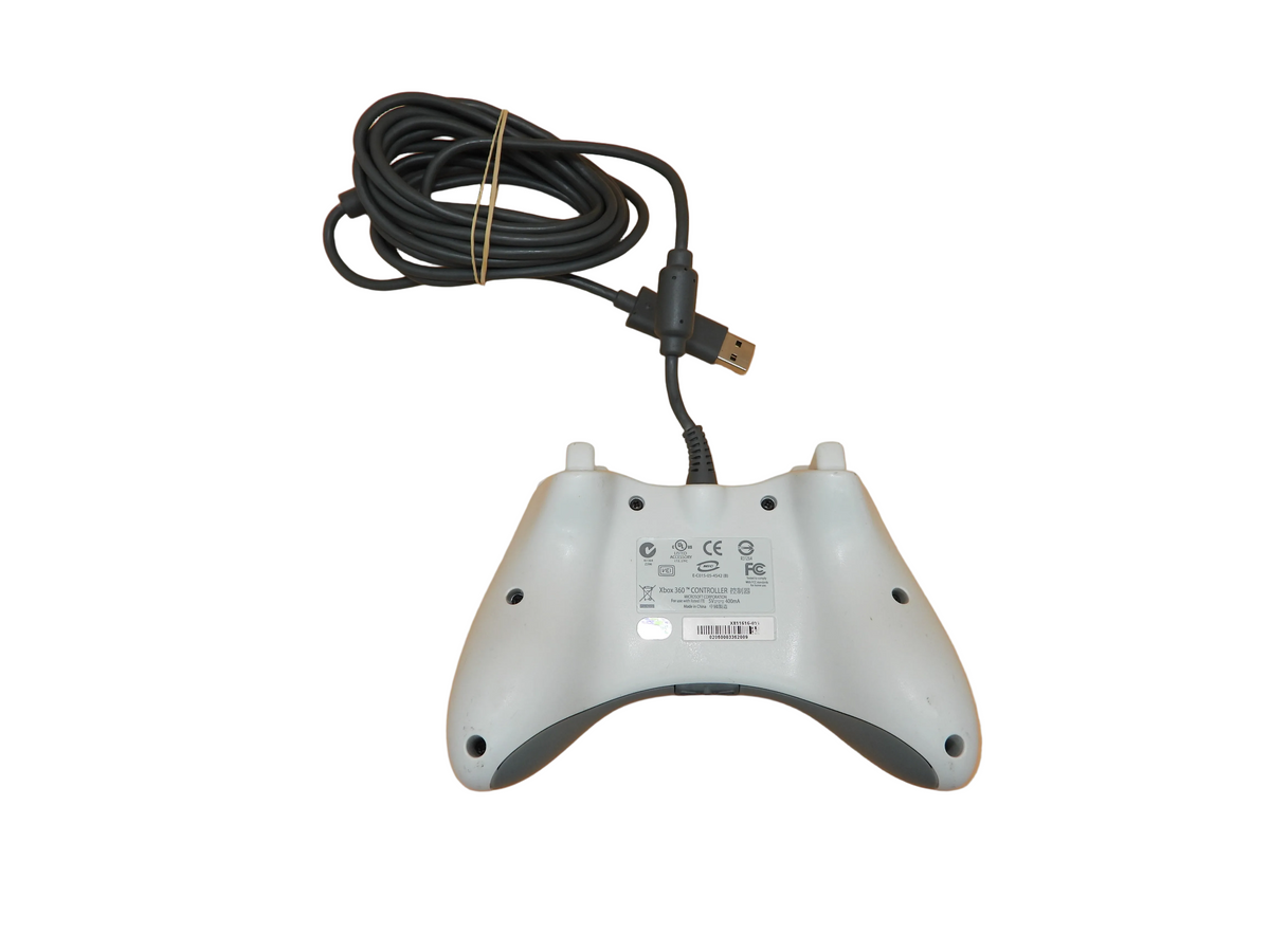 Wired White Xbox 360 Controller Microsoft Game
