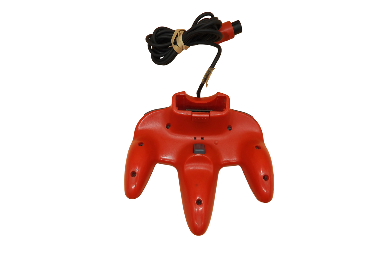 Nintendo 64 Red Controller Damaged Cable / Thumb Stick Worm