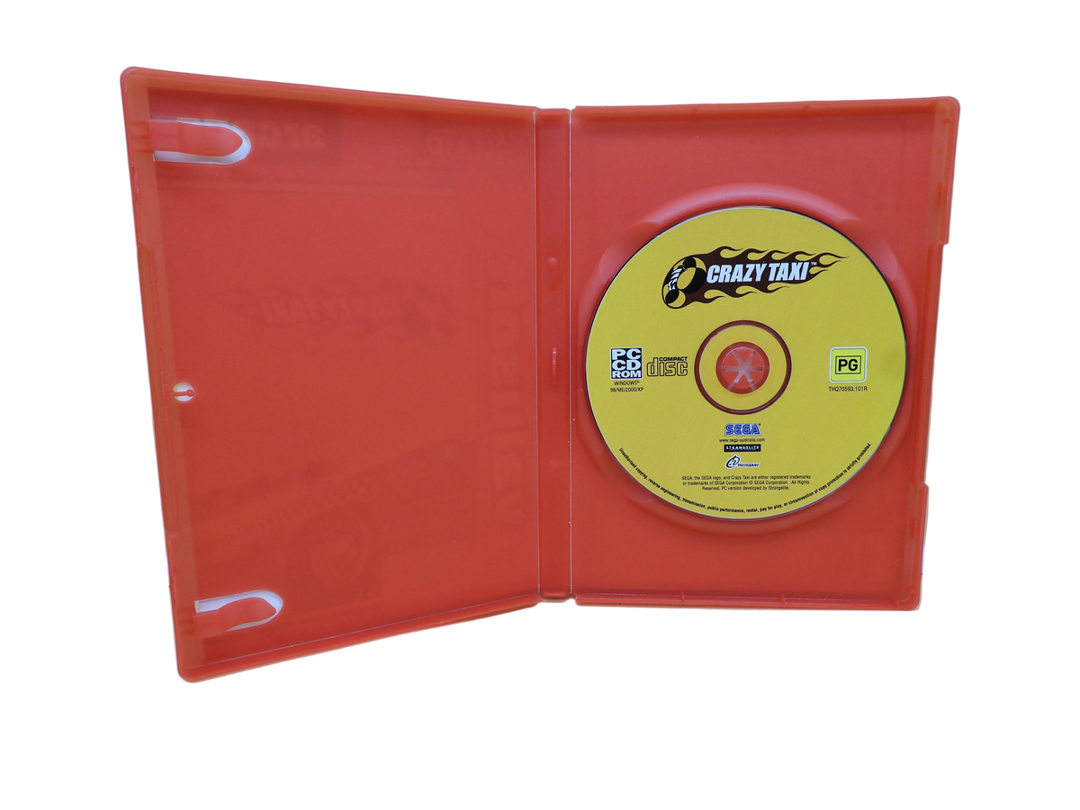 Crazy Taxi Pc Cd Rom Racing Game Sega