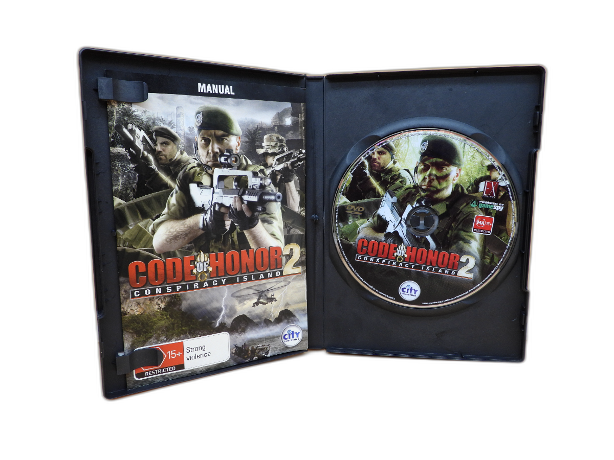 Code of Honor 2 Conspiracy Island Pc Dvd Rom City Interactive Game