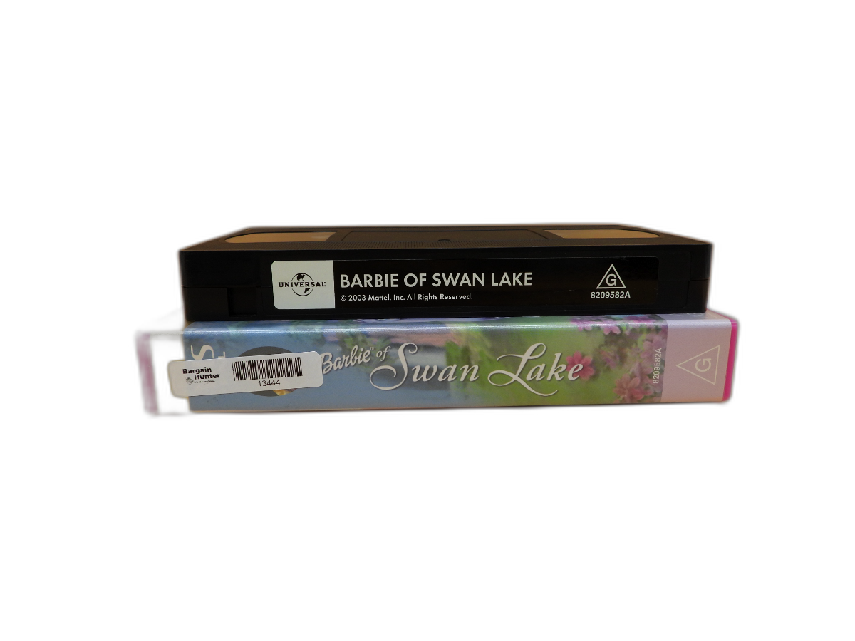 Barbie Swan Lake Vhs Tape Universal