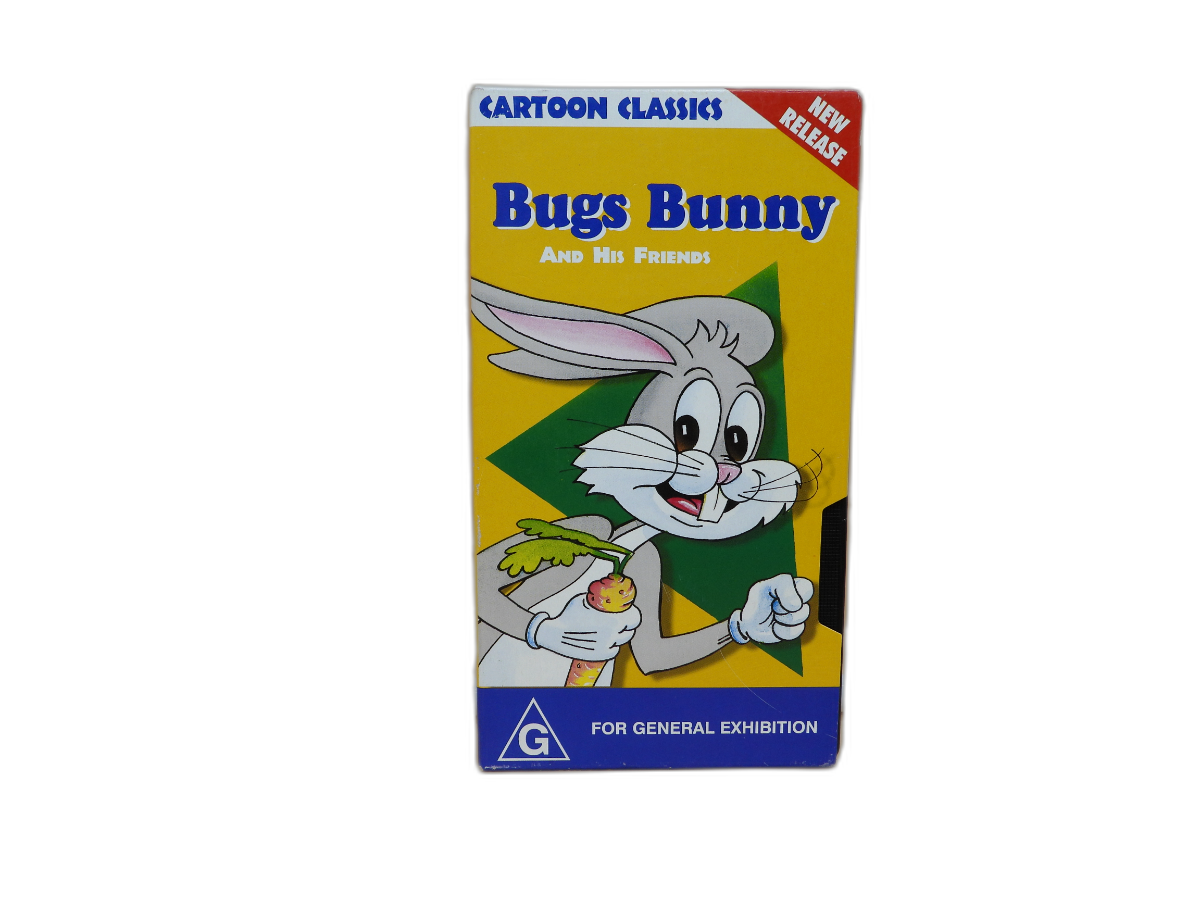 Bugs Bunny Cartoon Classics Vhs Tape