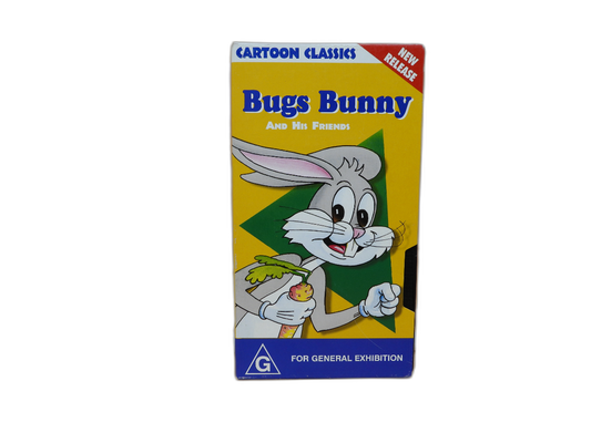 Bugs Bunny Cartoon Classics Vhs Tape