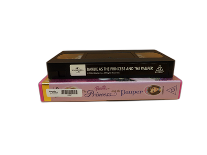 Barbie the Princess and the Pauper Vhs Tape Universal