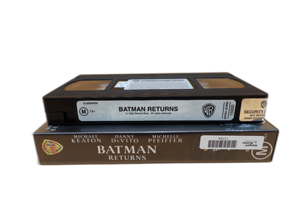 Batman Returns 1992 Vhs Tape Warner Bros Warner Bros.