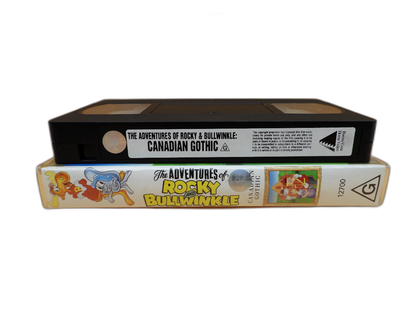 The Adventures of Rocky and Bullwinkle Vhs Tape Buena Vista Home Video