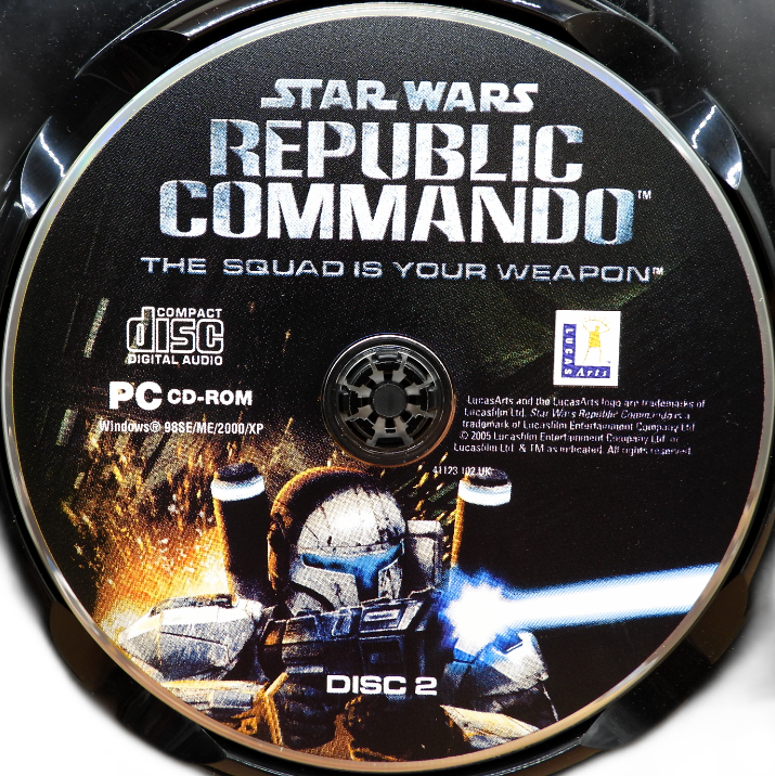 Star Wars Republic Commando Pc Cd Rom Lucasarts Game