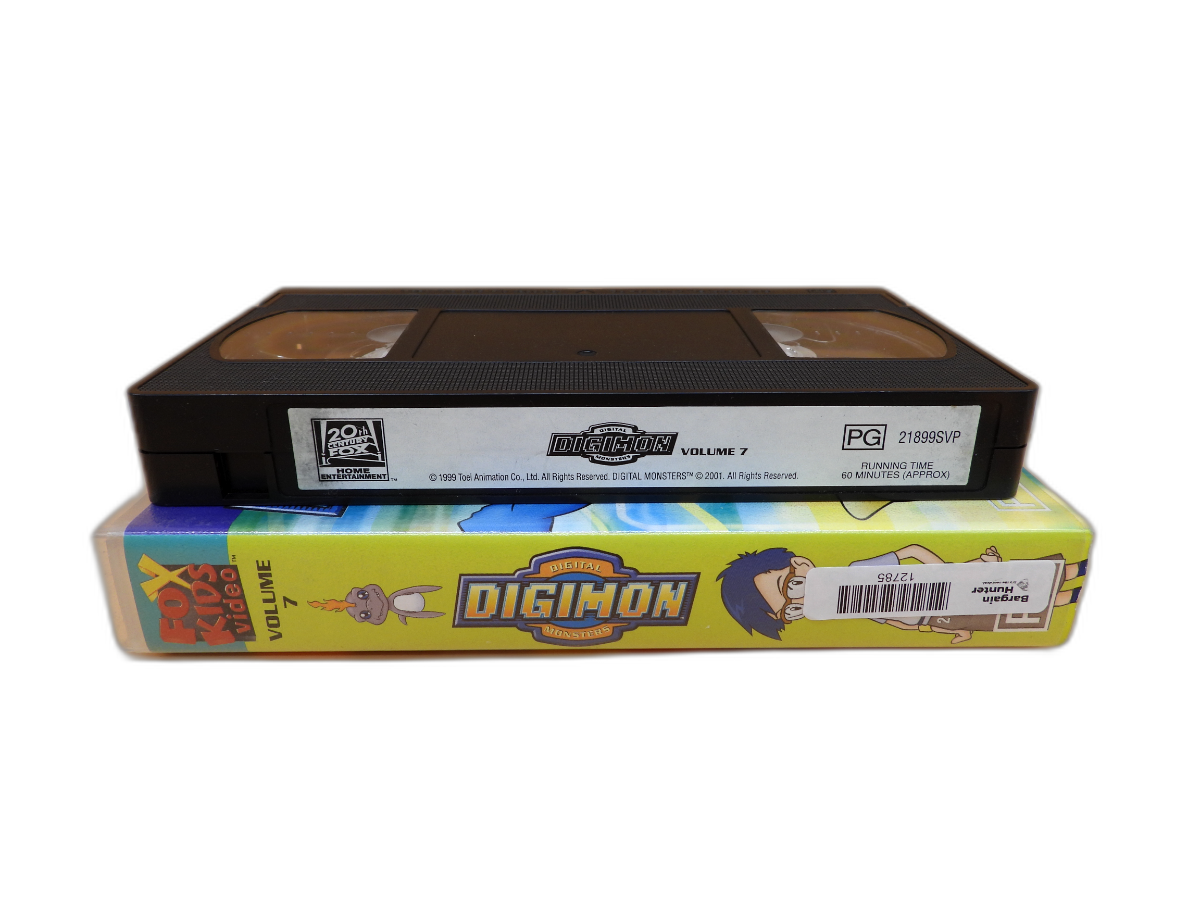 Digimon Digital Monsters Volume 7 Vhs Tape 20th Century Fox Home Entertainment