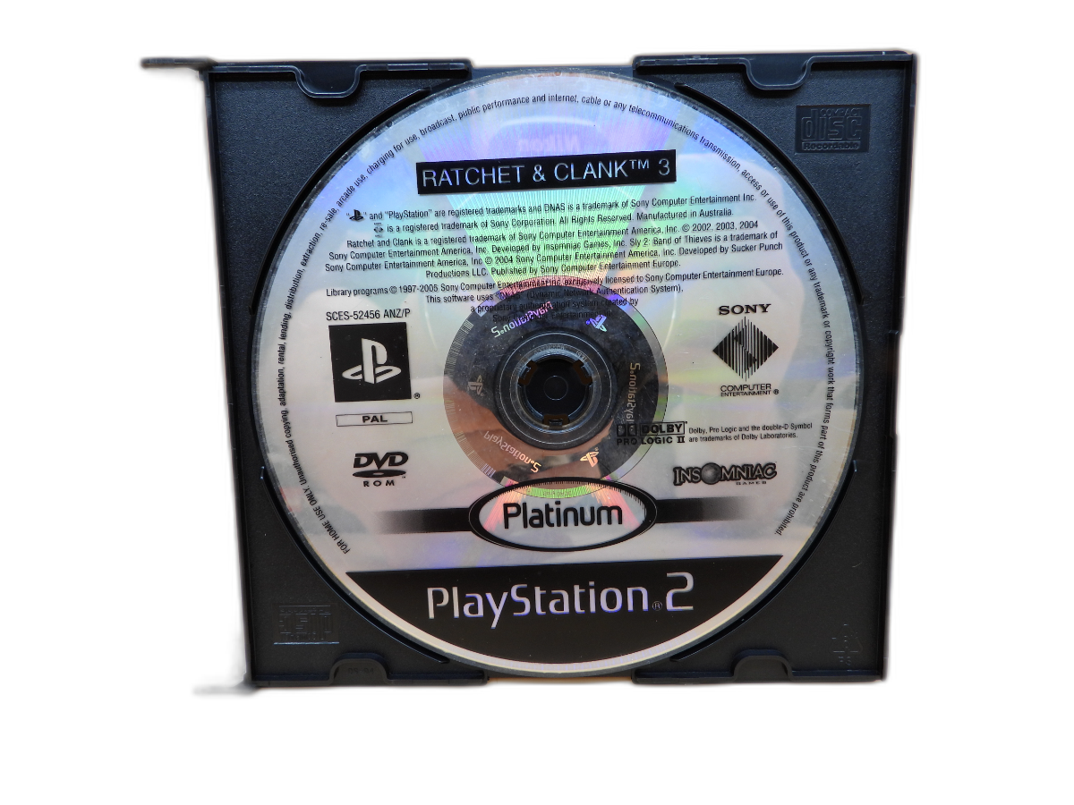 Ratchet & Clank 3 PS2 Platinum Edition Pal Sony Game