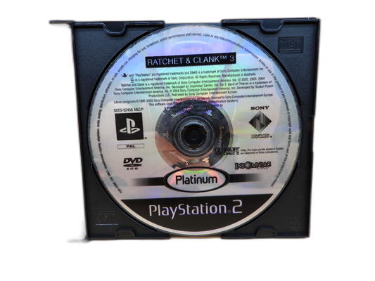 Ratchet & Clank 3 PS2 Platinum Edition Pal Sony Game