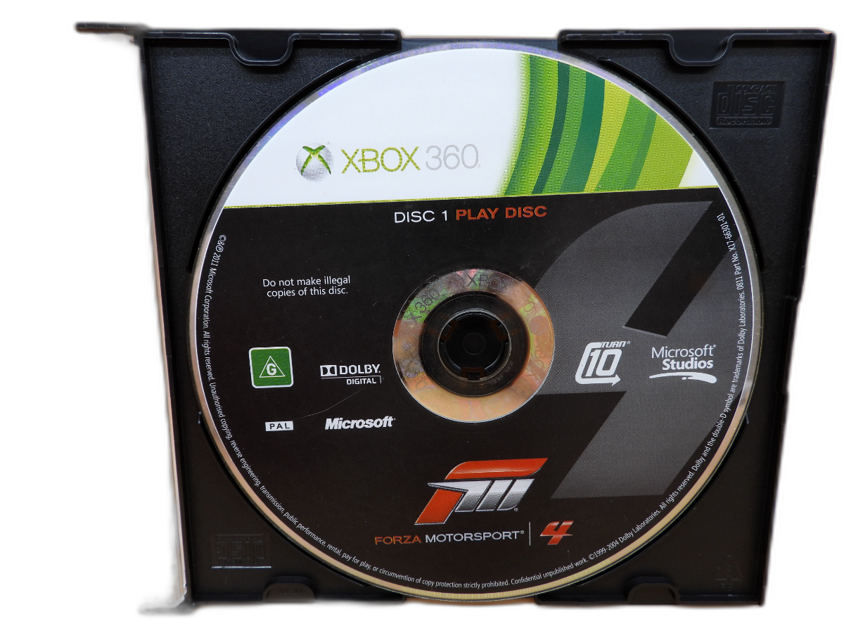Forza Motorsport 4 Essentials Edition Xbox 360 Racing Game Microsoft