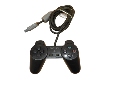 Sony PlayStation 1 Black Wired Controller Scph 1080 