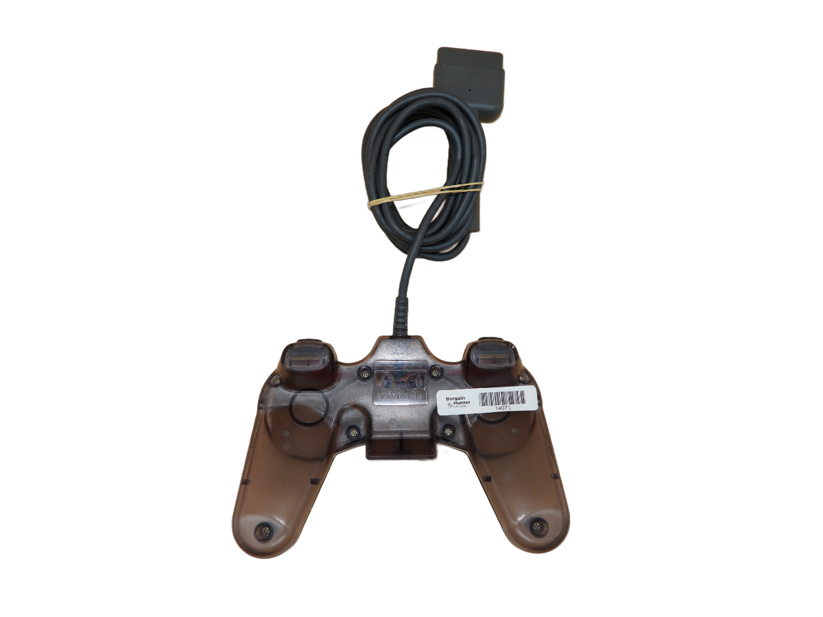 Sakkara Ps608k Clear Black PlayStation 1 Controller Game