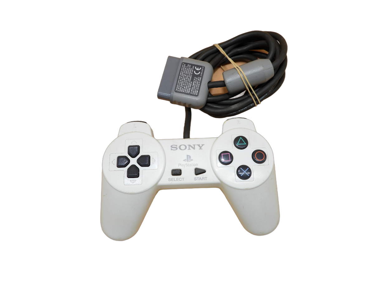 Sony PlayStation White Scph 1080 Wired Controller