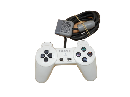 Sony PlayStation White Scph 1080 Wired Controller