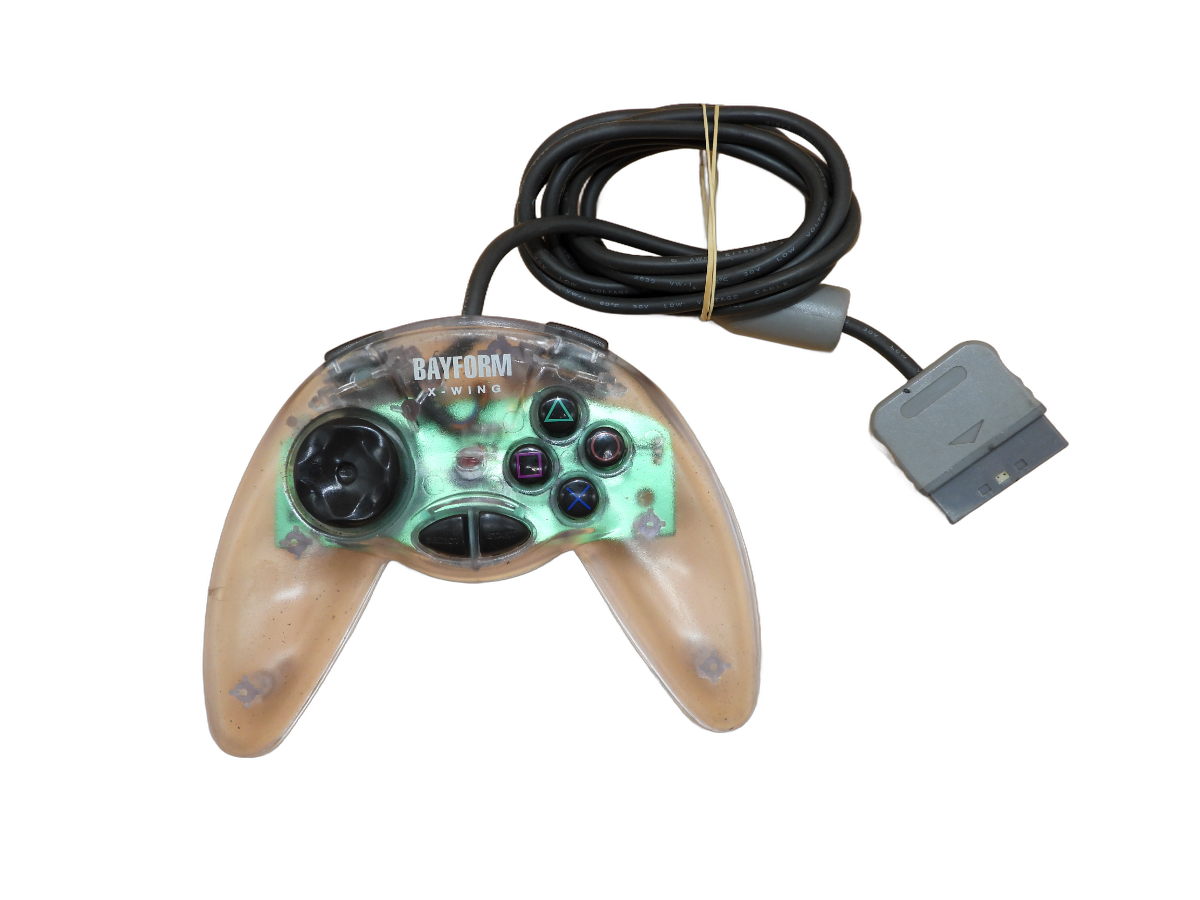 Bayform X Wing Wired Playstation 1 Controller Game
