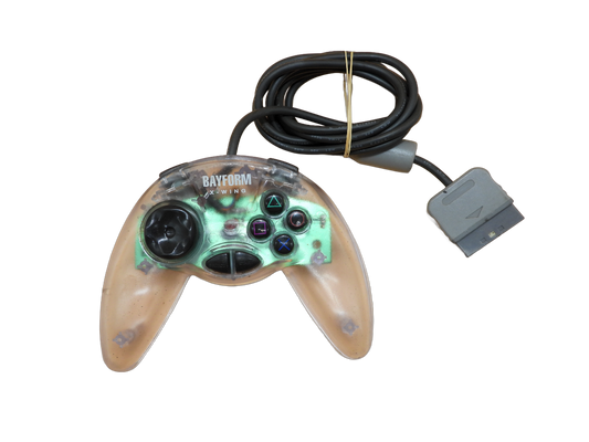 Bayform X Wing Wired Playstation 1 Controller Game