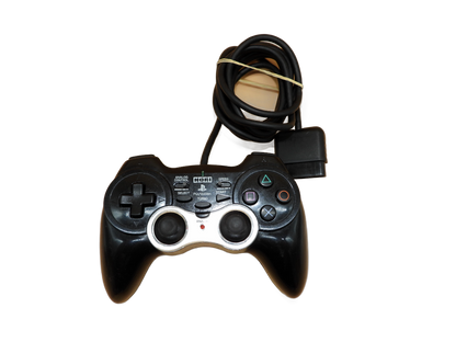 Hori Analog Sindou Pad 2 Turbo Sony PlayStation Controller Black For PS2 PS1