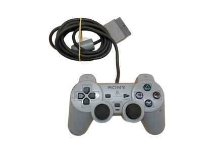 Sony PlayStation Scph 1010 Analog Wired Controller Game DAMGED 