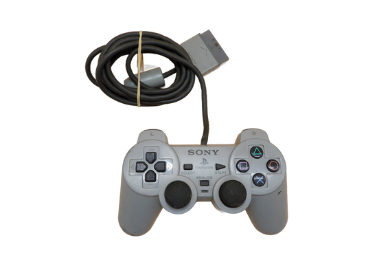 Sony PlayStation Scph 1010 Analog Wired Controller Game DAMGED 