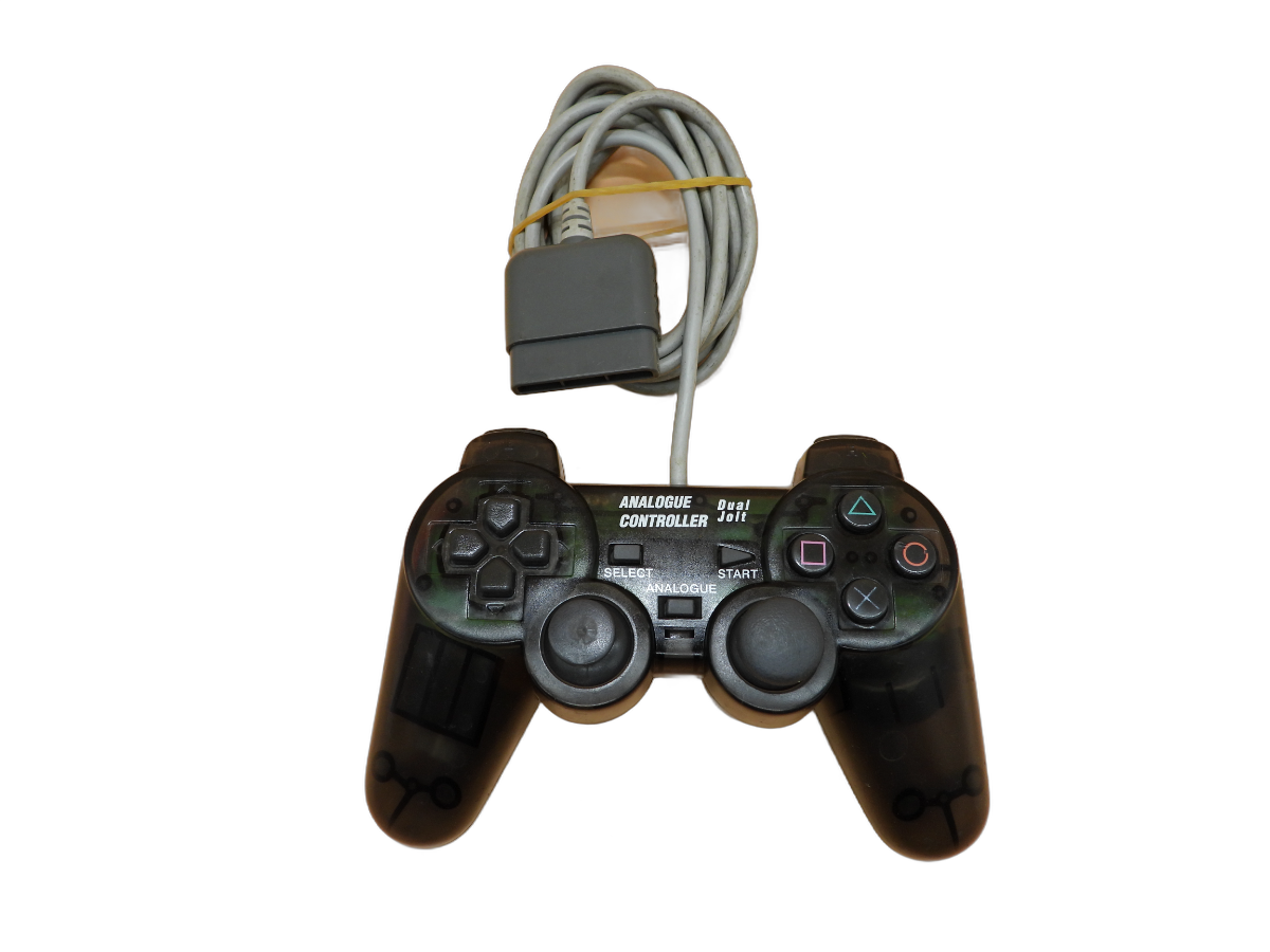 Analogue Dual Jolt Wired Controller for Playstation 1 MISSING RUBBER